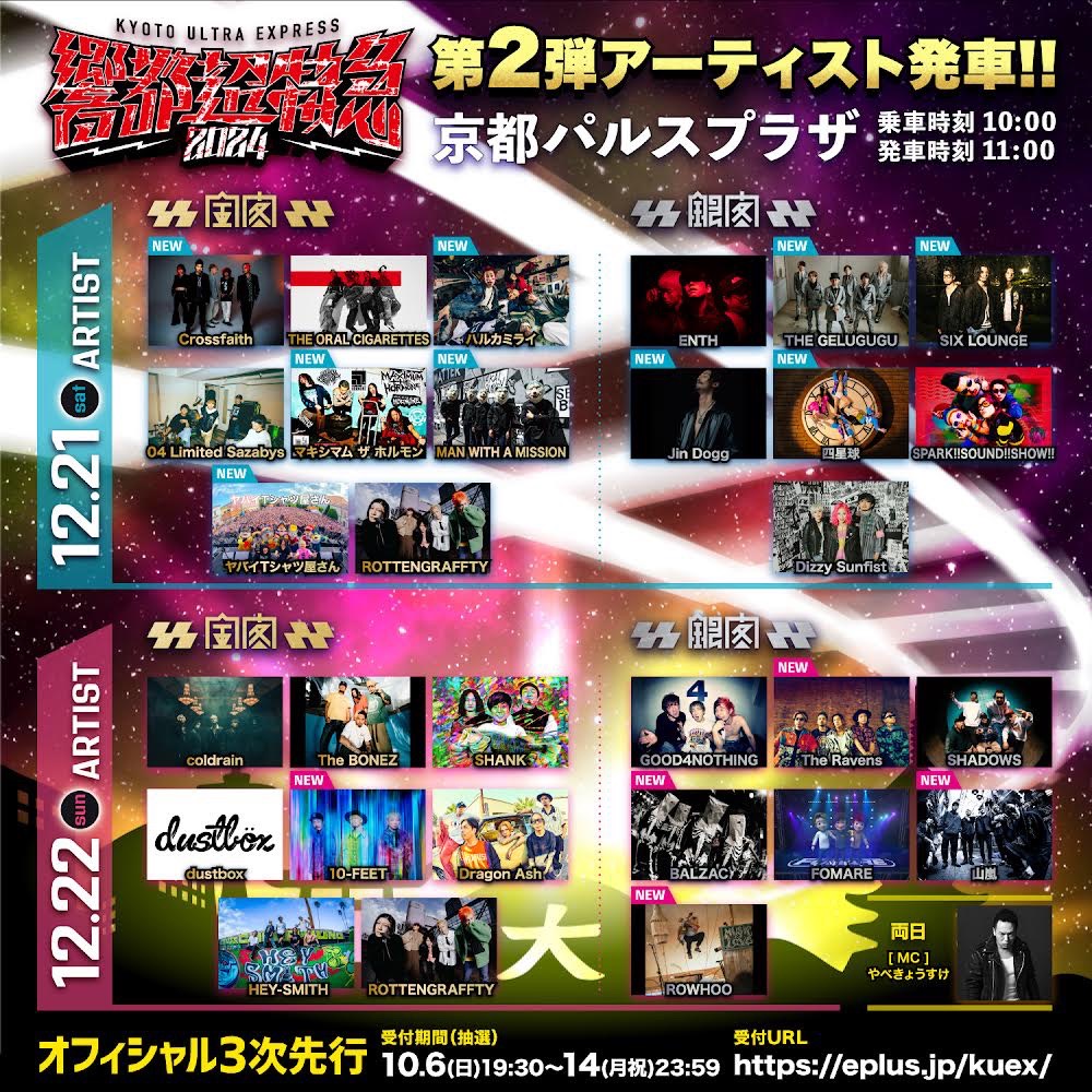 【京都】響都超特急2024 (京都パルスプラザ)